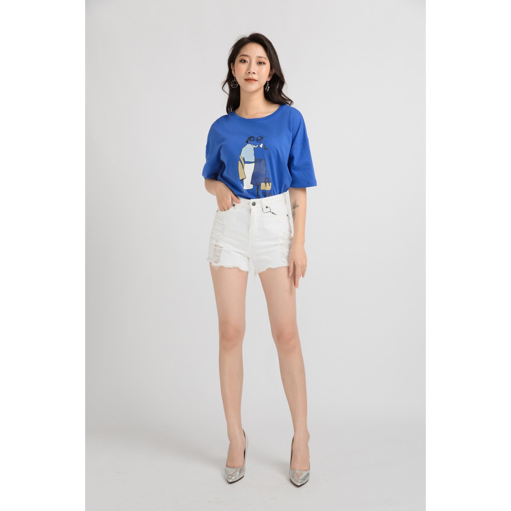 Quần short Jean rách - 20Again | BigBuy360 - bigbuy360.vn