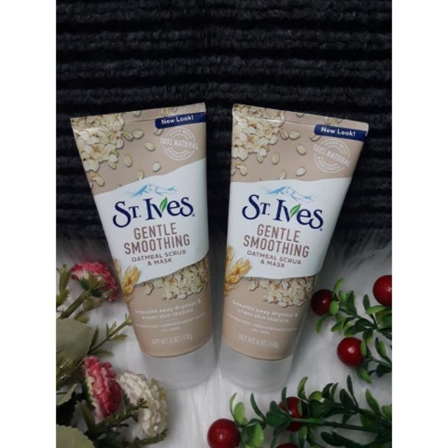 Sữa rửa mặt tẩy tế bào ST.ives Oatmeal lúa mạch 170g