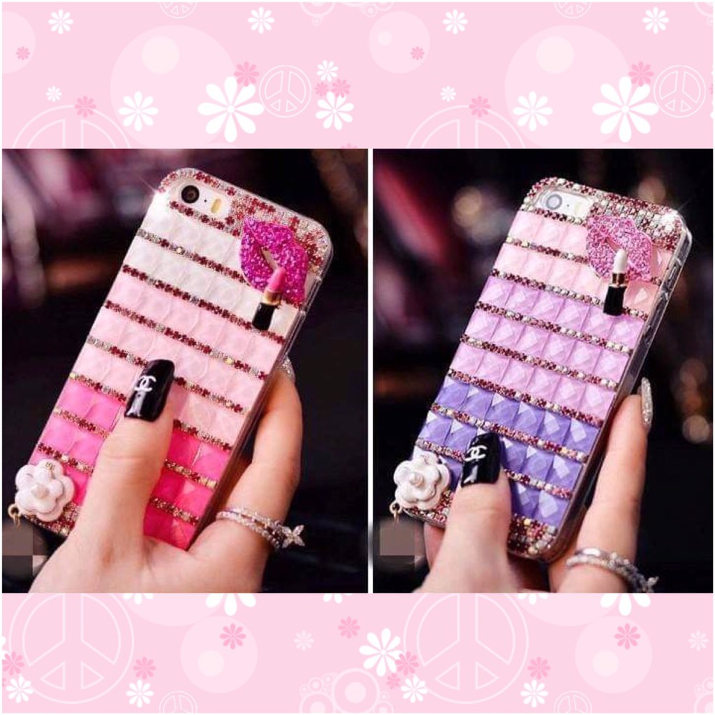 Set Trang Trí Ốp Lưng Mẫu Môi Son