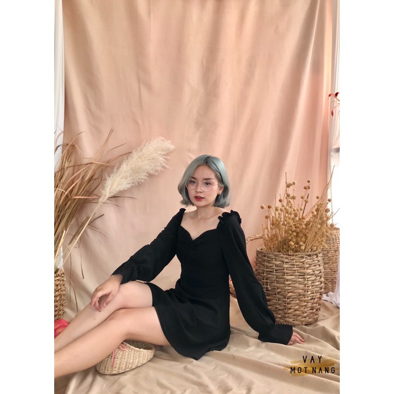 VÁY CHỮ A TAY XOÈ CÔNG CHÚA | BigBuy360 - bigbuy360.vn