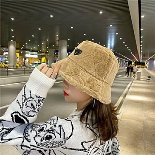 Mũ Bucket Lông Thỏ Siêu Mềm Mại