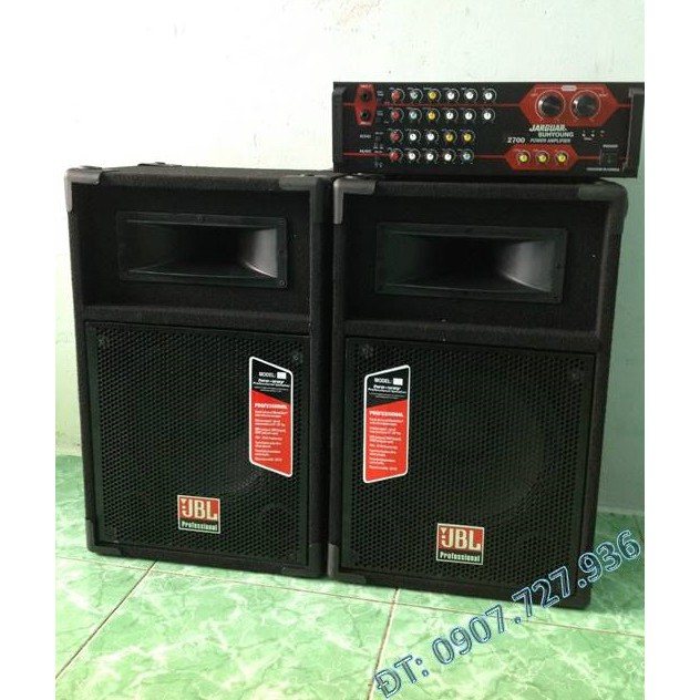 Dàn loa JBL 2 bass + Amply Jarguar