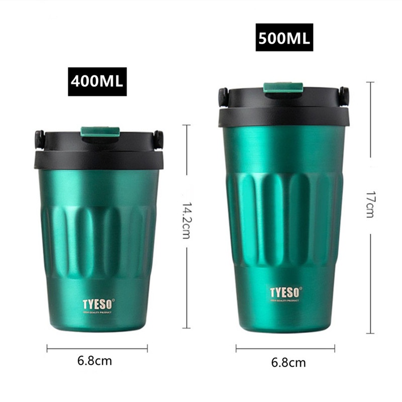 Bình Nước Giữ Nhiệt Bằng Thép Không Gỉ 304 400ml/500ml