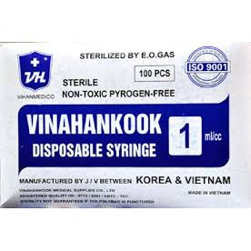 Bơm tiêm Kim Vinahankook 1ml/cc