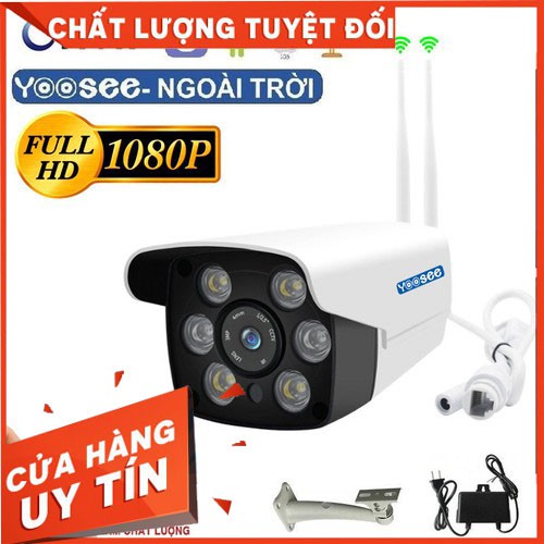 [ GIÁ HUỶ DIỆT] Camera Yoosee w26s full hd 1080p 2.0 Ngoài trời 6 Led Full HD