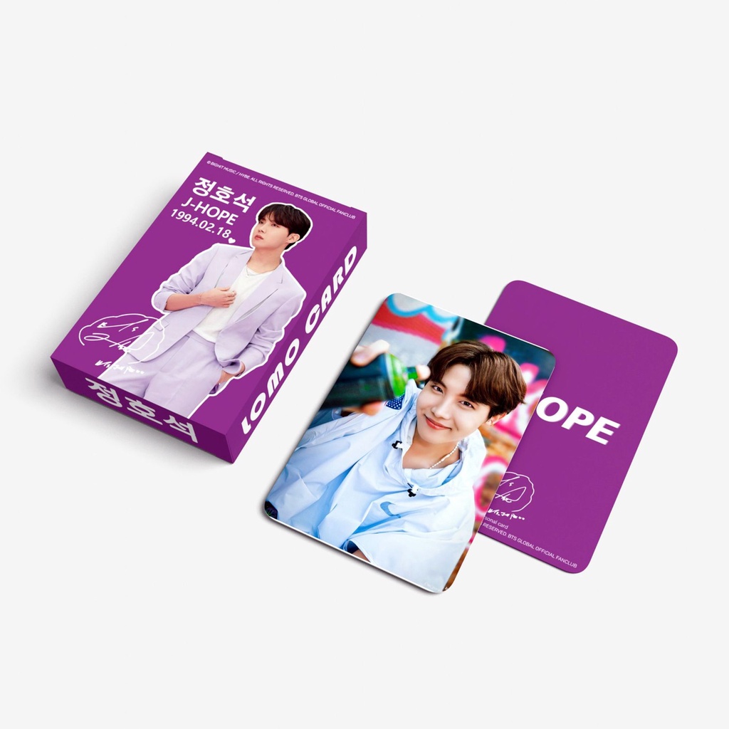54 Thẻ Hình Lomo Nhóm Nhạc Bts