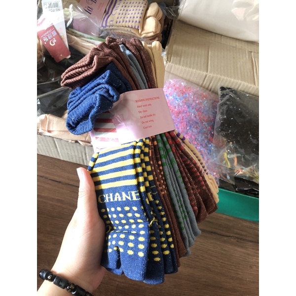 Tất lao động vớ cổ ngắn Hà Thiên