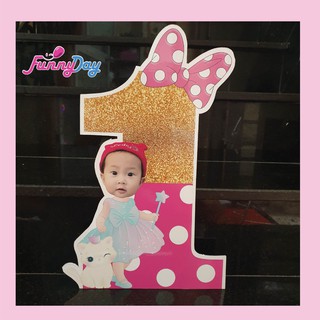Cây Số Tuổi Để Bàn Cao 40cm - Phụ Kiện Trang Trí Bàn Tiệc