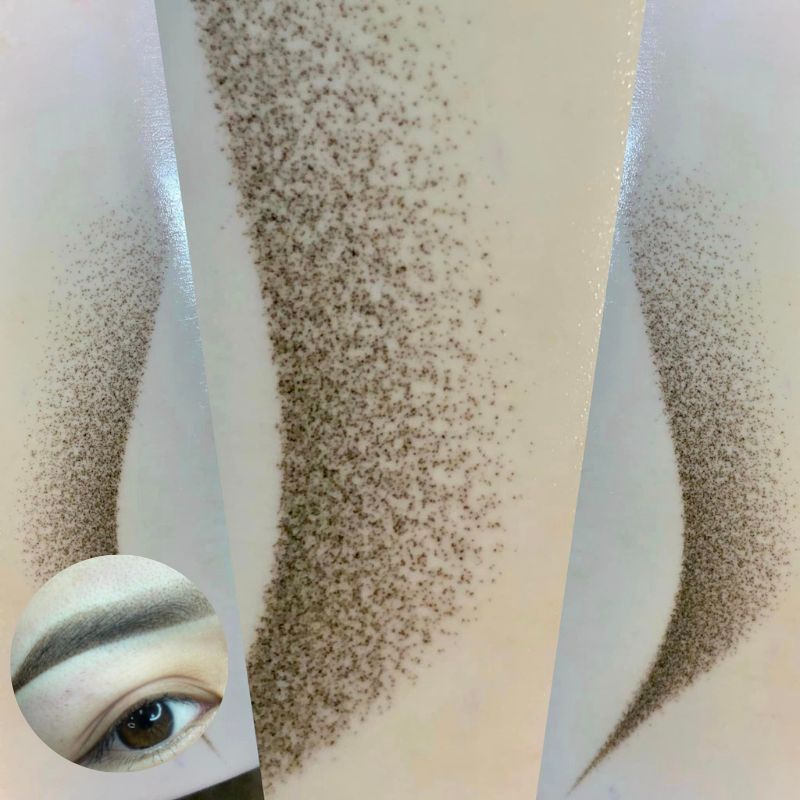 Da tập học phun xăm màu trắng trơn dùng điêu khắc chân mày phun môi phun mí loại 1