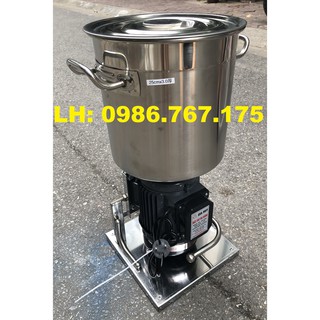 Máy xay rau má 3kg/mẻ đế inox, xay thơm, xay lá dứa, xay tỏi ớt 1100W