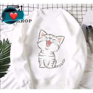Áo thun mèo vằn bo gấu -KT
