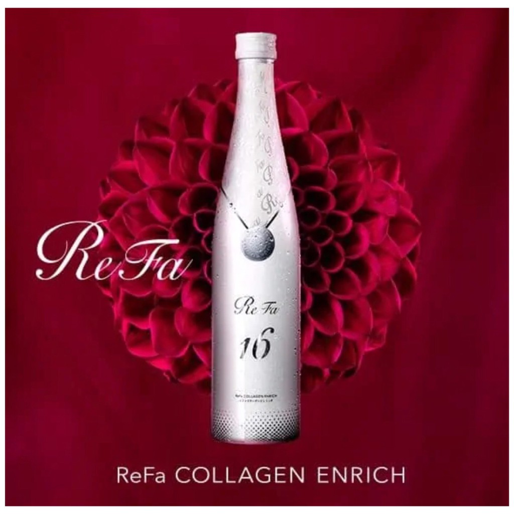 [cao cấp] Refa 16 Collagen Enriched Nhật Bản 480ml - nước uống đẹp da. chống nhăn, chống chảy xệ chính hãng Nhật Bản
