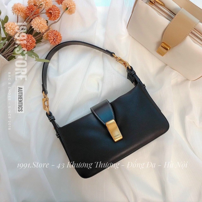 Túi kẹp nách P new 2022 kèm 2 quai đeo size 21cm