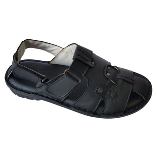 Giày Sandal Nam Bít Mũi Da Bò BIGBEN SD84