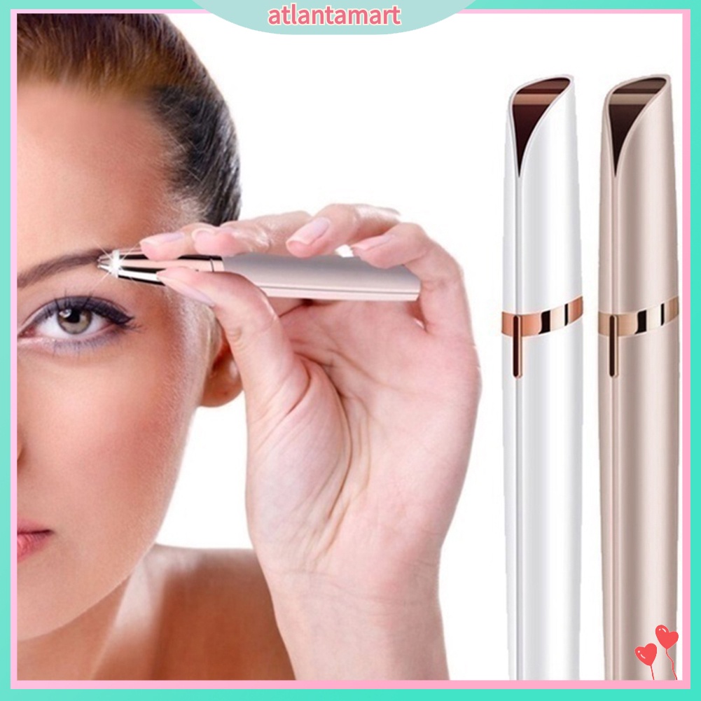[Hàng mới về] Máy tỉa lông mày không gây đau tiện lợi cho nữ