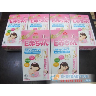 Sữa E - Akachan dạng thanh của Morinaga Nhật