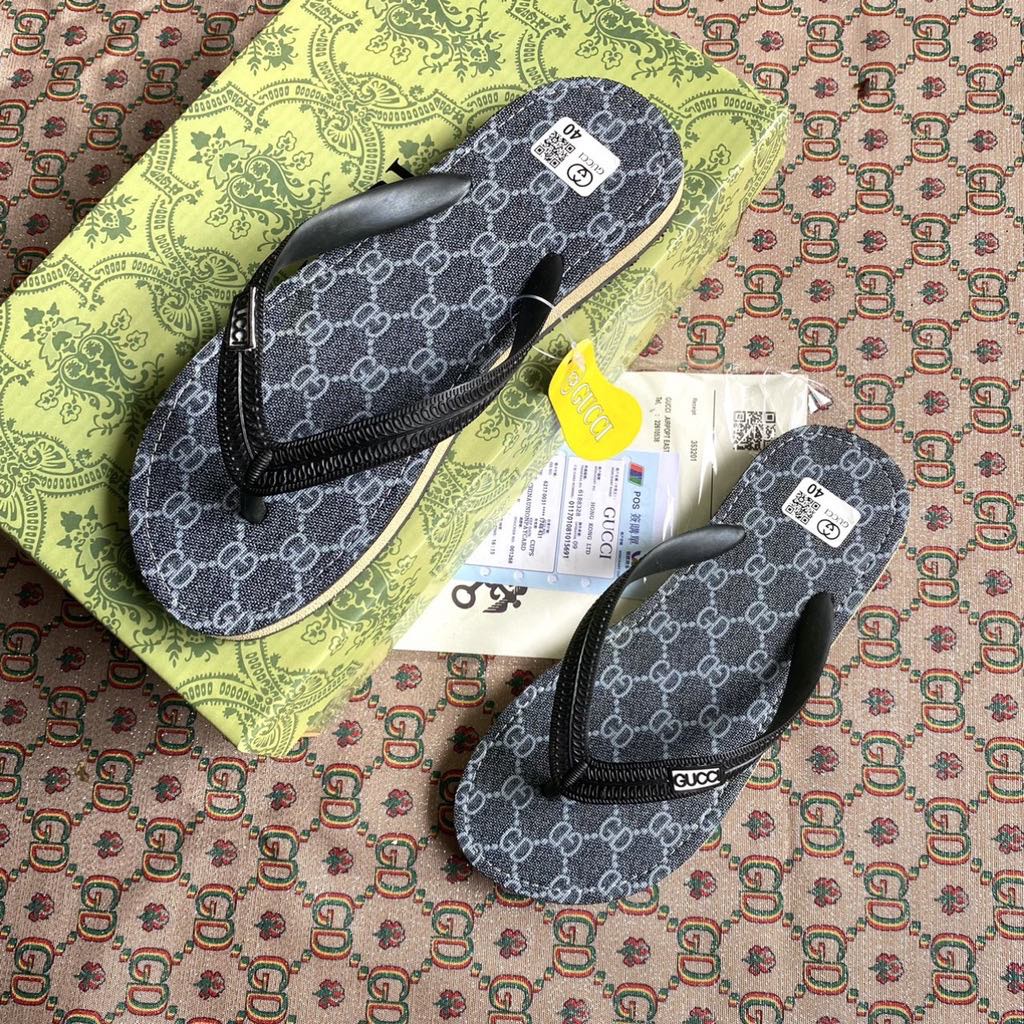 Dép Kẹp Nam Thái Lan Tông Lào Nam Mẫu GC May Viền Xanh Đậm