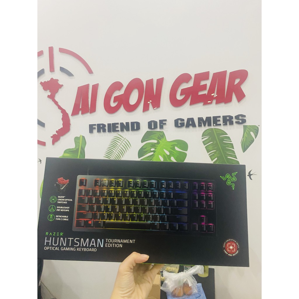 BÀN PHÍM CƠ Razer Huntsman Tournament Edition (Linear Optical Red Switch)