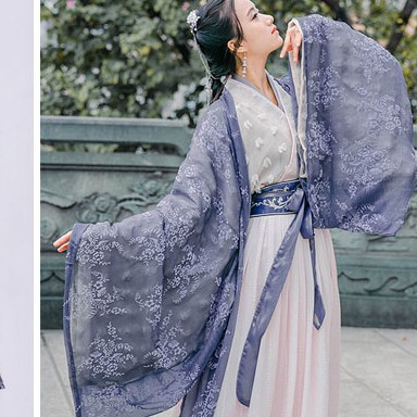 Áo choàng thêu mặc ngoài cổ trang. Hàng về sau 10 ngày