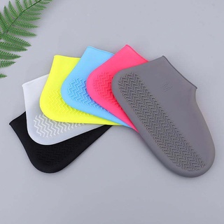 Bọc Giày Cao Su Đi Mưa Bằng Silicon Chống Thấm Nước Chống Trơn Trượt Hàng Cao Cấp Nội Địa Trung