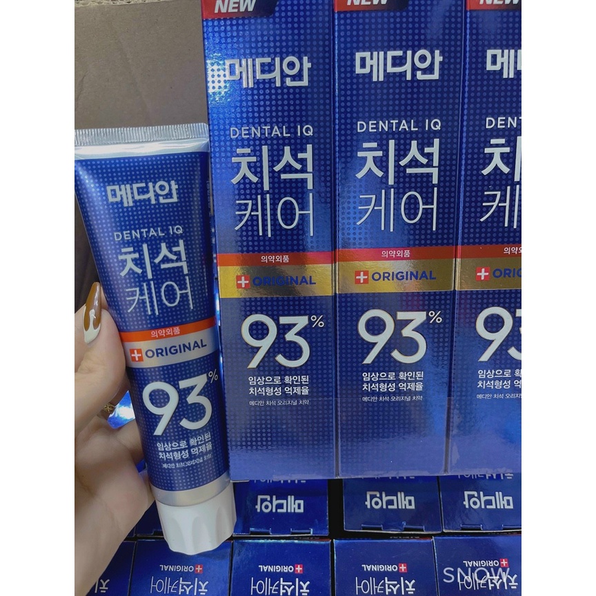 Mới về - Kem đánh răng MEDIAN Dental IQ Toothpaste 93% Hàn Quốc- 120gr