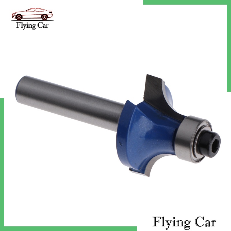 [giá giới hạn] 1/4 Shank Woodworking Router Bit Radius Round Over Dual Edge Cutter 1/2''