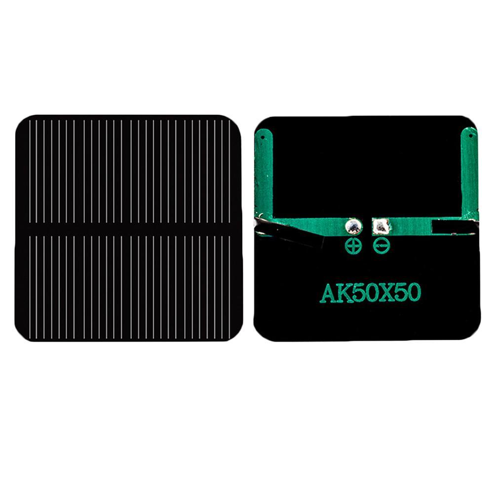 Tấm pin năng lượng mặt trời mini 50*50mm cho điện thoại 160MA E4L3 2V C8S2 Charge K2X4 U3Z0 W3N6