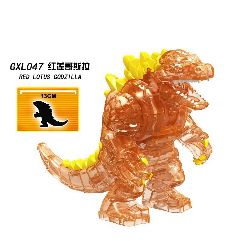 Đồ chơi lắp ráp lego nhân vật siêu anh hùng Godzilla marvel thú vị DIY cho bé