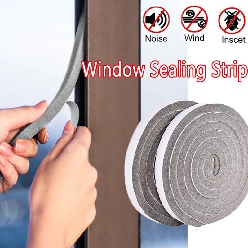 1 Cuộn Băng Keo Xốp Tự Dính Cách Âm Chống Bụi Chống Mốc Cho Nhà Bếp / Phòng Tắm