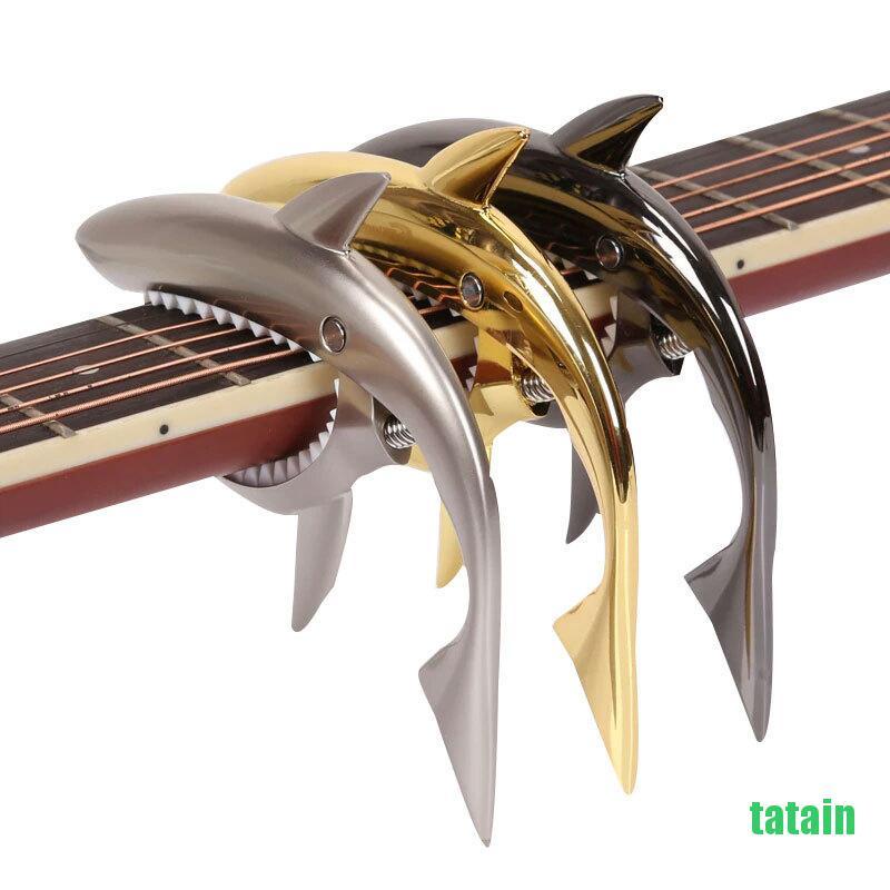 Kẹp Capo Hình Cá Mập Cho Đàn Guitar Điện / Acoustic