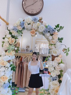 Chân váy thái xếp ly ngắn