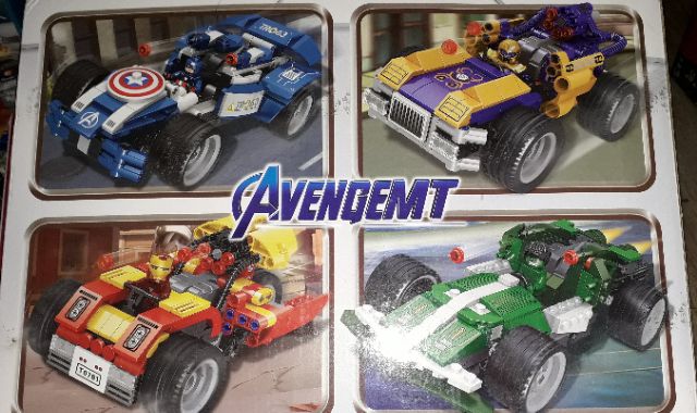 là Lắp ráp 1 hộp LegoAVengemT Siêu Xe 64066 có trên 220 chi tiết bằng nhựa ABS