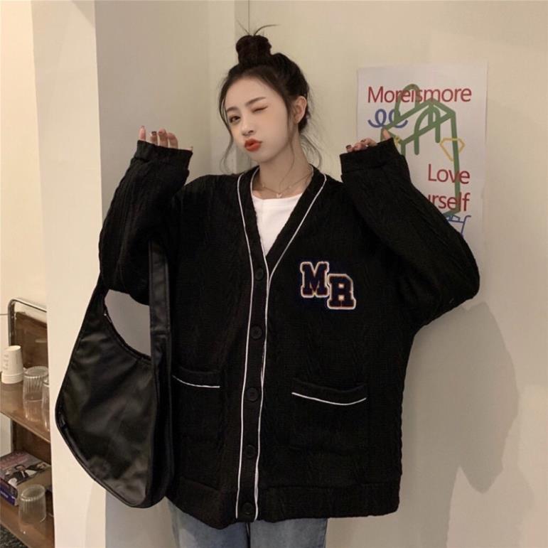 [NEW] Áo Khoác Cardigan MR Form Rộng Unisex Nam Nữ (Hàng Sẵn)