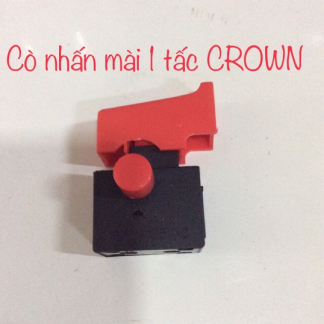 Công tắc máy mài Crown 1t - Máy mài góc hiệu Crown 3002