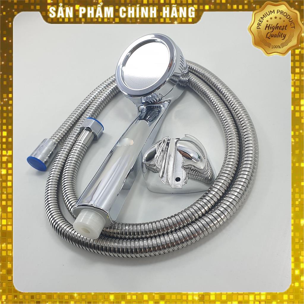 Bộ vòi Tắm hoa sen nhựa si inox tăng áp loại đẹp