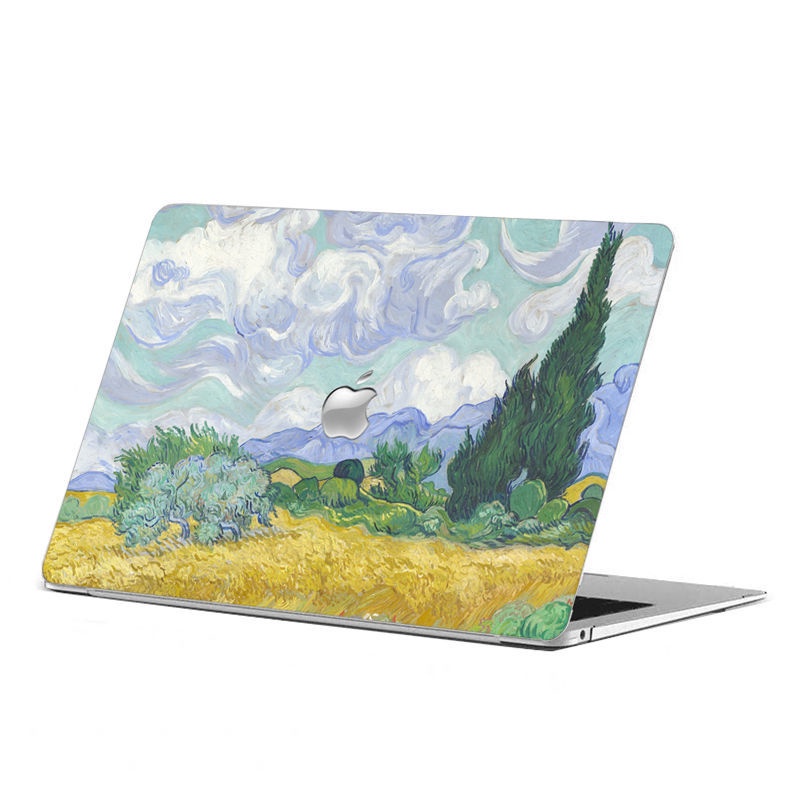 Phù Hợp Set 12 Vỏ Máy Tính Macbook Apple m1 air13 pro notebook 12 15 Họa Tiết Van Gogh