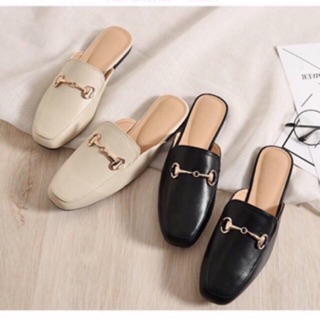 Dép Sục Mũi Vuông Thổ Cẩm - kèm video