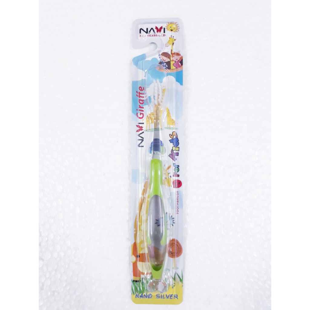 1 Cây Bàn Chải Trẻ Em Navi For Kids Giraffe (Giao màu ngẫu nhiên)