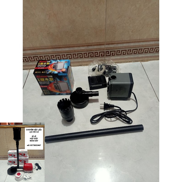 Hút mặt hút đáy + bơm atman 305s/306s/105s/106s/107s