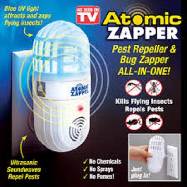 Đèn bắt muỗi và đuổi côn trùng bằng sóng siêu âm Sonic Zapper