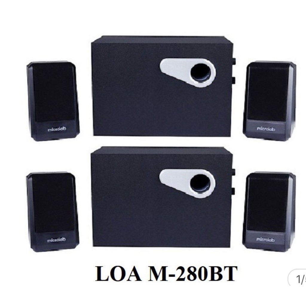 Loa Bluetooth Microlab M280-BT - Hàng Chính Hãng