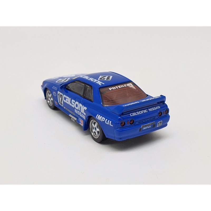 Xe Mô Hình Nissan Skyline GT-R ( R32 ) Gr.A #12 Calsonic 1993 Japan RHD 1:64 MiniGT ( Xanh Dương )