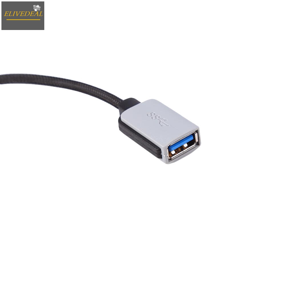 Dây cáp OTG sạc pin truyền dữ liệu chuyển đổi đầu cắm USB 3.1 Type C thành cổng cắm USB 3.0 Type A