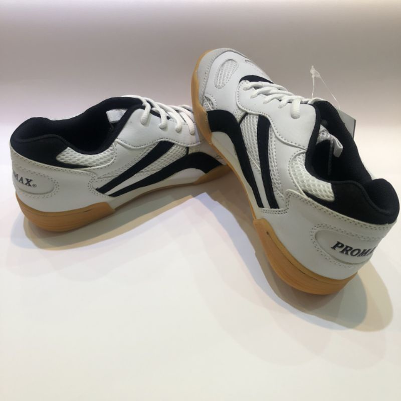 Giày Cầu Lông đế kép Nam Nữ Động Lực Promax Trắng