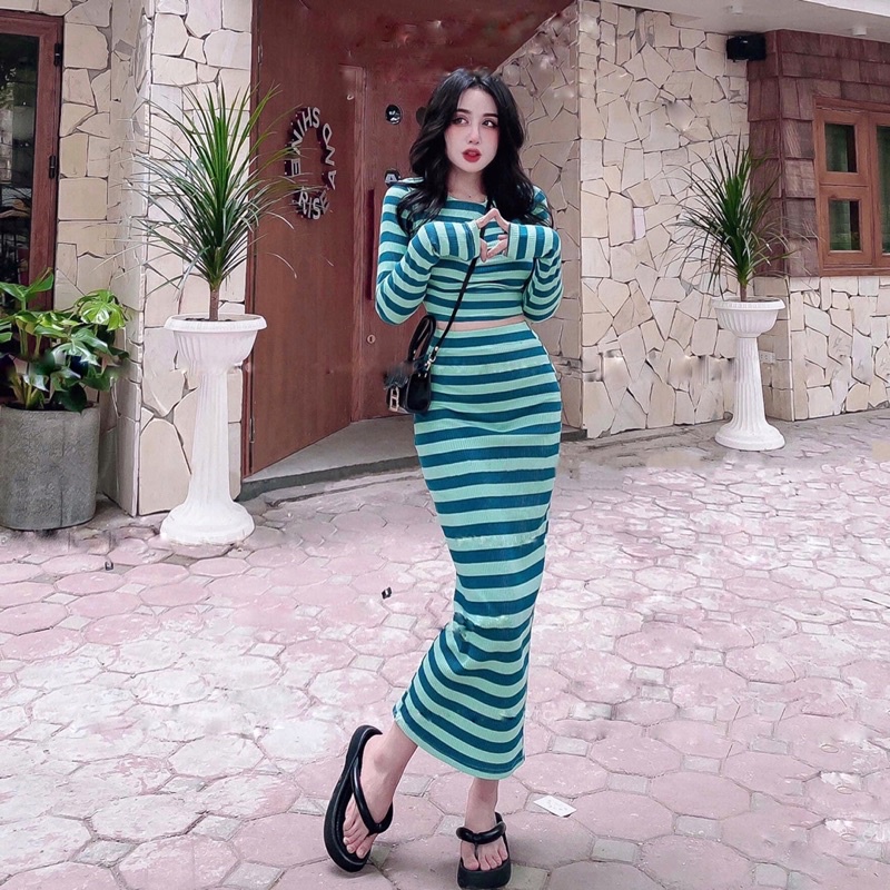 Sét 8392 Sọc Xanh