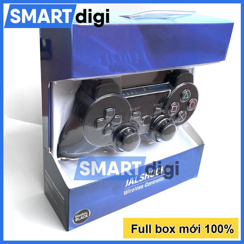 [Tặng kèm dây sạc chống nhiễu] Tay cầm PS3 không dây loại tốt - Tay cầm chơi game PC, Laptop, chơi PES, FO4 tối ưu | BigBuy360 - bigbuy360.vn