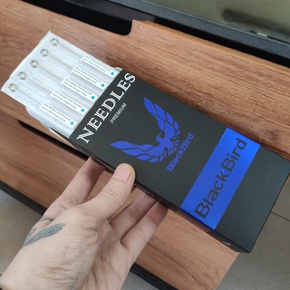 Hộp 50 kim xăm 15RM ngang đánh bóng Black Bird
