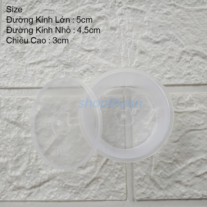 50 Hủ nhựa đựng sốt có nắp đậy - hộp nhựa đựng flan, sốt, nước chấm 30ml/ 50ml