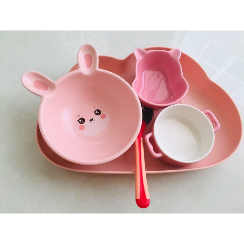 sét bát sứ cho bé ăn dặm