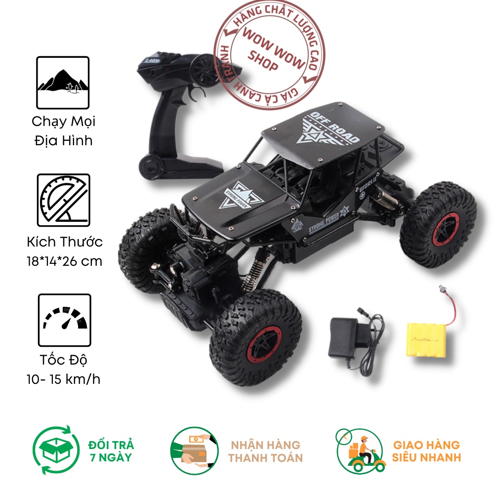 XE ĐỊA HÌNH ĐIỀU KHIỂN ROCK CRAWLER 614